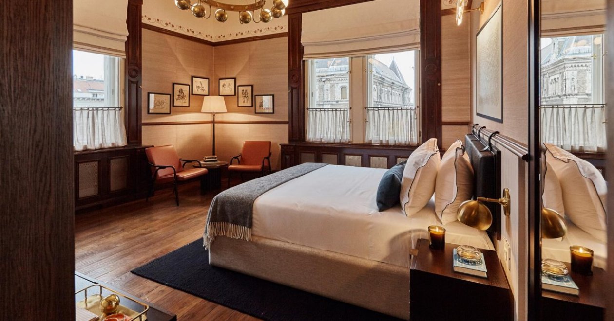 Boutique hotel Budapest: in art deco style