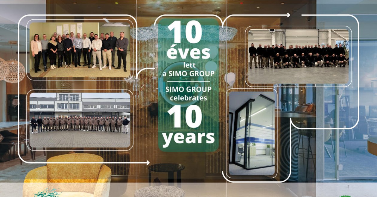 2024 főbb eseményei: 6. A SIMO GROUP Kft. 10 éves lett
