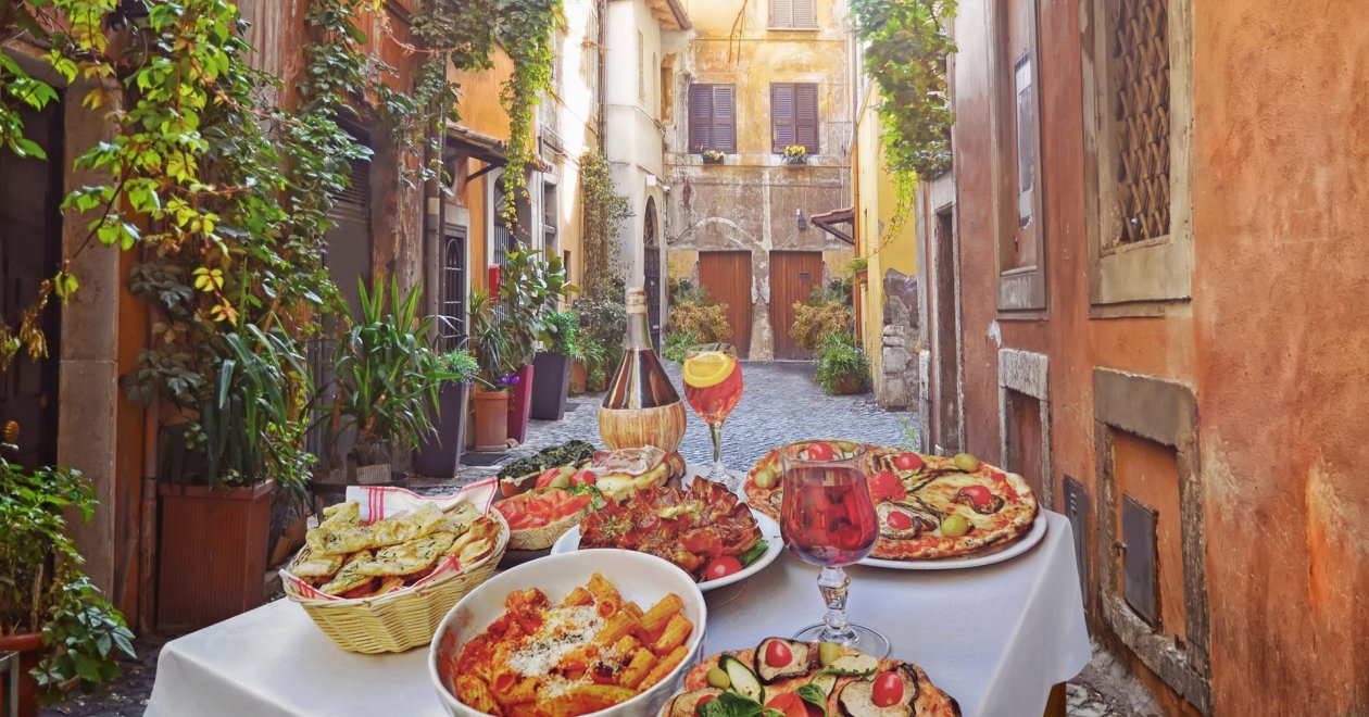 Egy igazi olasz városka hangulatát idézi meg a Hotel Vinifera