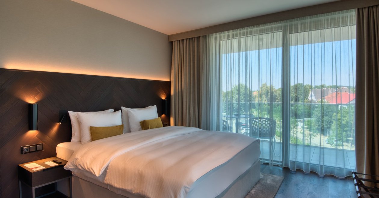 Superior Zimmer mit Blick auf den Innenhof oder den Parkplatz