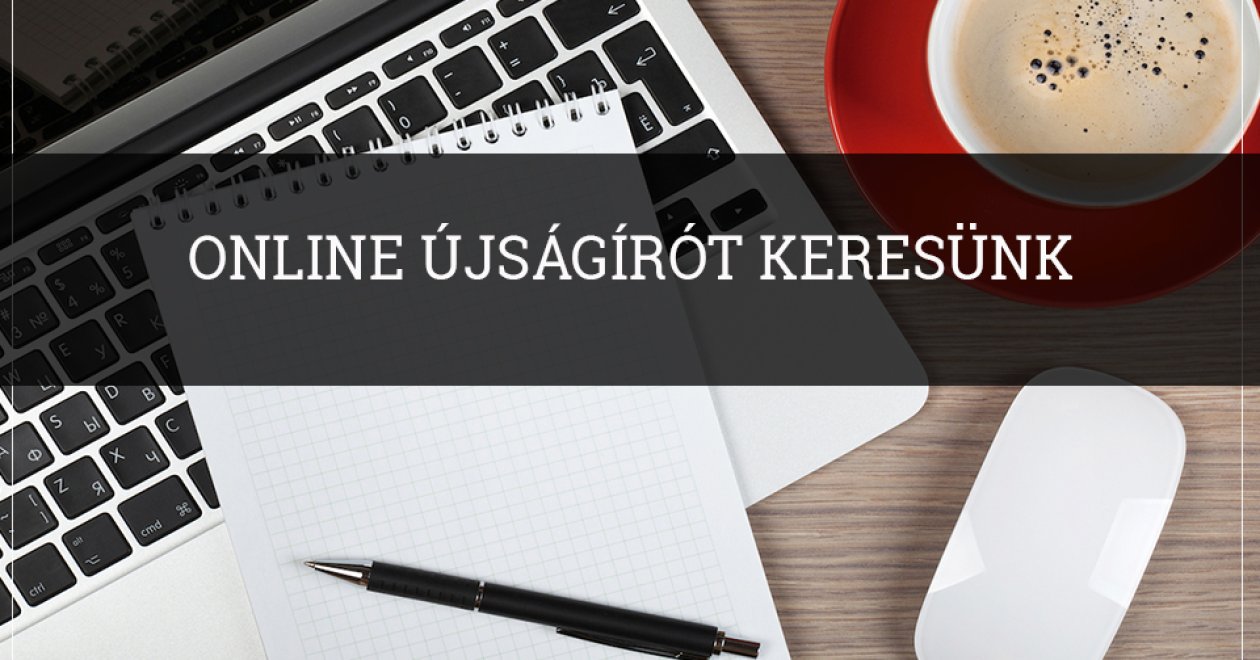 Online újságírói állás