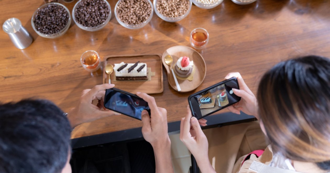 Étterem Instagram marketing trend -Valódi megjelenés