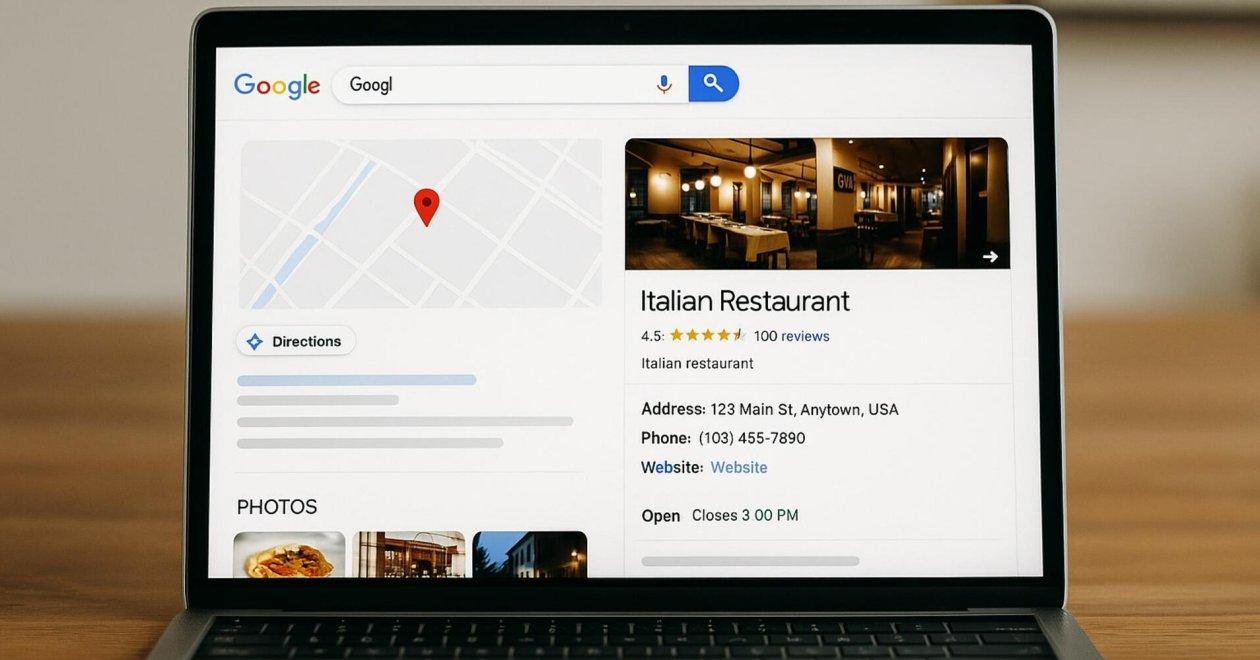 Google Cégem profil szerkesztés