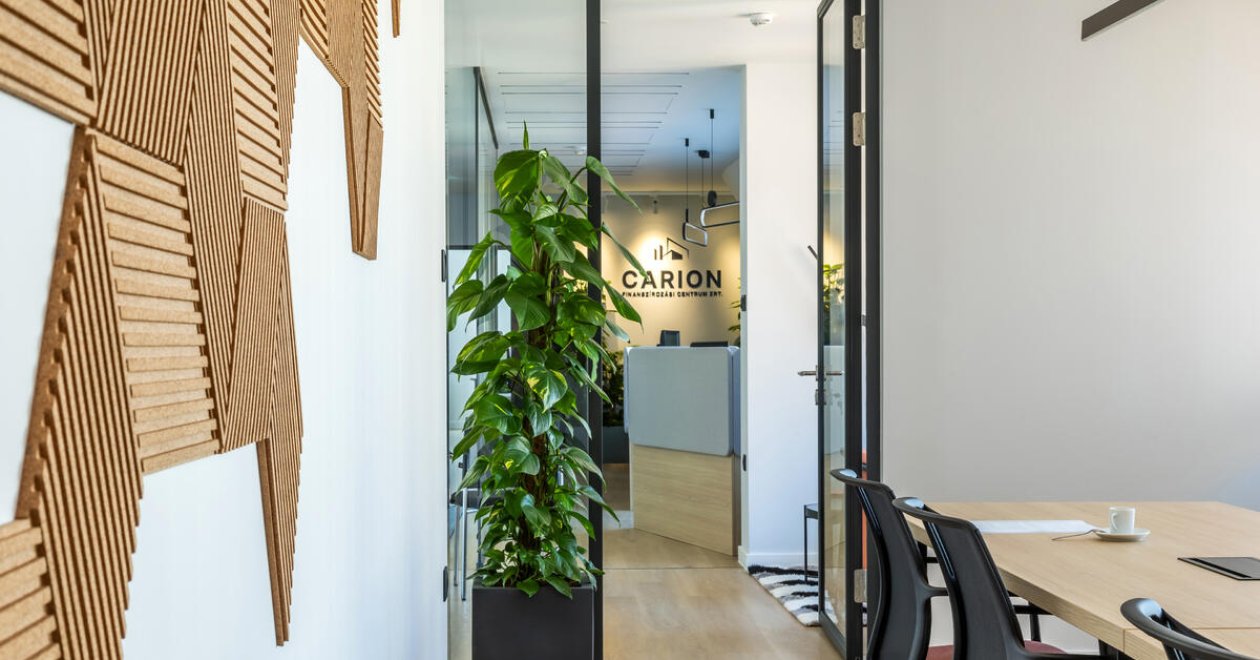 OUR REFERENCE: GLASS WALLS OF THE CARION CENTER OFFICE BUILDING