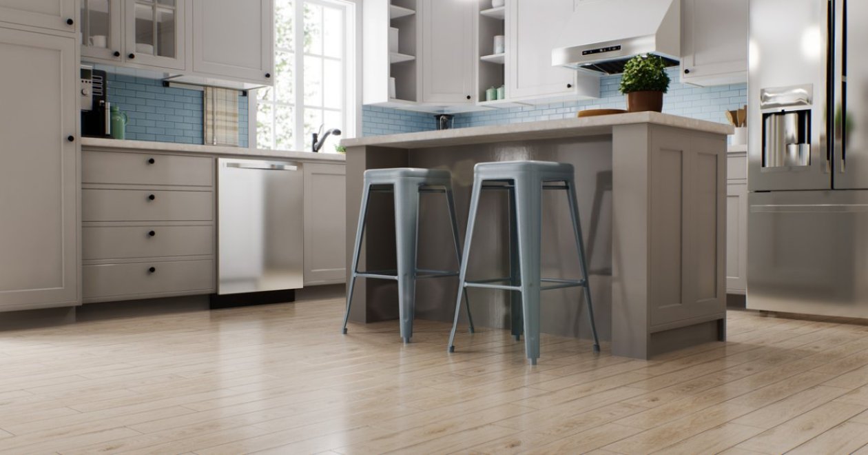 Vinyl padló konyhába – modern, praktikus és tartós megoldás