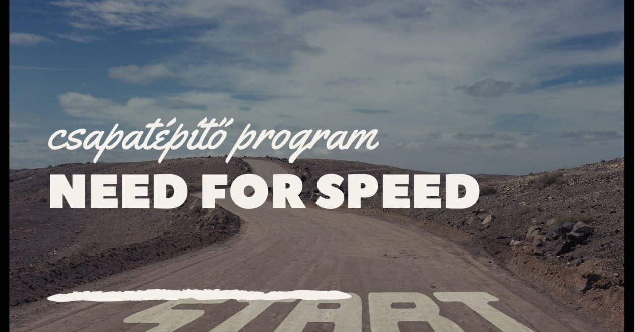 Csapatépítő programok: Need for Speed