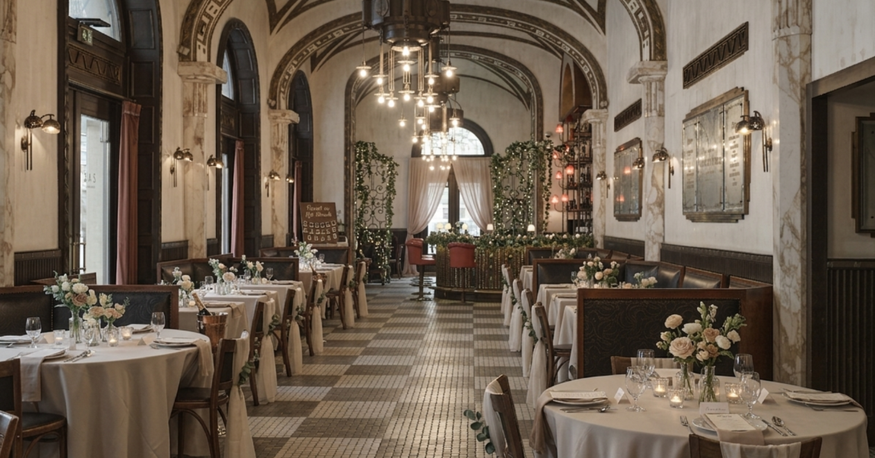 Wedding venue in Budapest – A special celebration at Callas Café