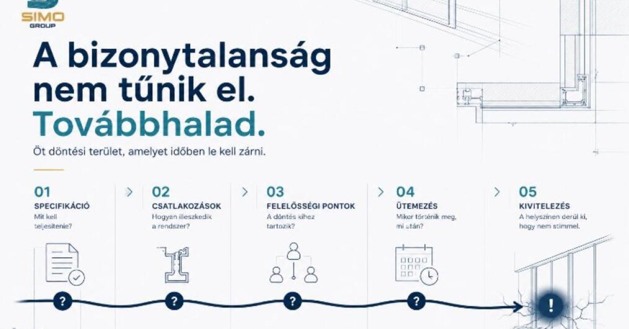 Hol keletkezik bizonytalanság egy térelválasztási projektben?