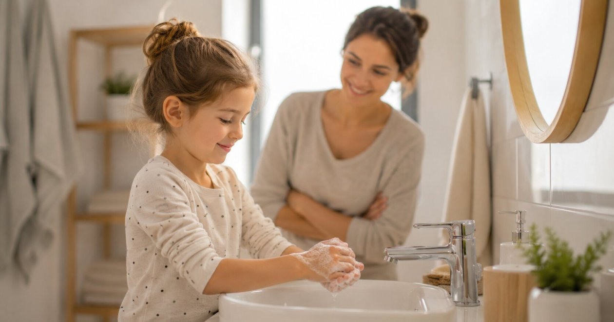 Önállósodás a fürdőszobában is: mit tanítsunk meg a gyerekeknek?