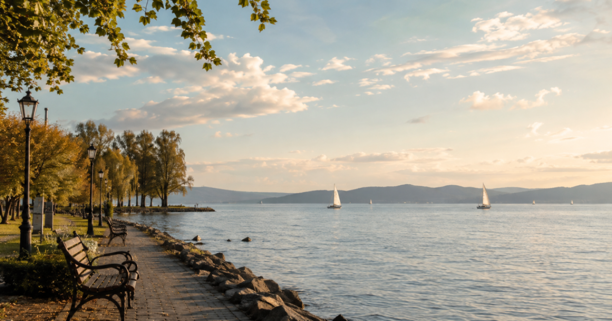 A Balaton csendesebb arca: miért szerethető Siófok tavasszal és kora ősszel?